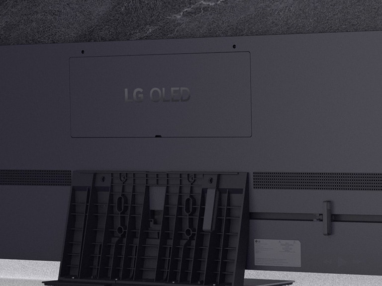 Step-by-step video on how to attach the stand for the LG OLED evo AI C5 4K Smart TV.